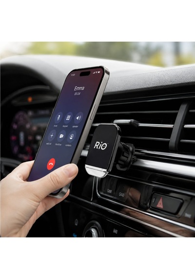 Flayse Rio Tech Araç Hava Kanalı Telefon Tutucu Manyetik 360 Derece Dönebilen