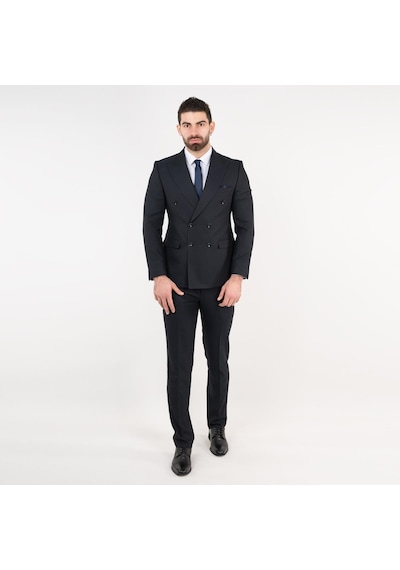 Apartro Kruvaze Slimfit Erkek Takım Elbise
