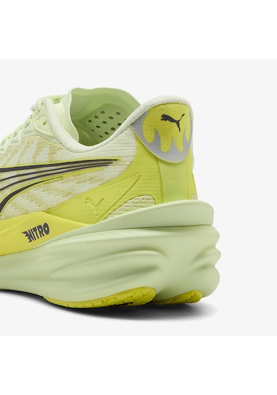 Puma Deviate Nitro 4 Kadın Sarı Koşu Ayakkabısı 312124 Sarı