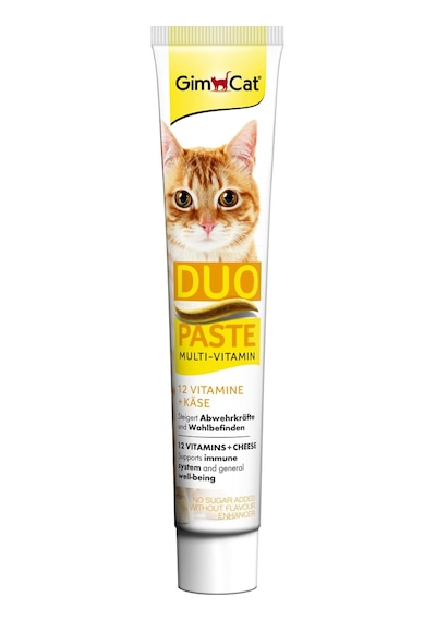 Gimcat Multi-vitamin Duo Paste Peynir 12 Vitamin Kedi Macunu 50 G