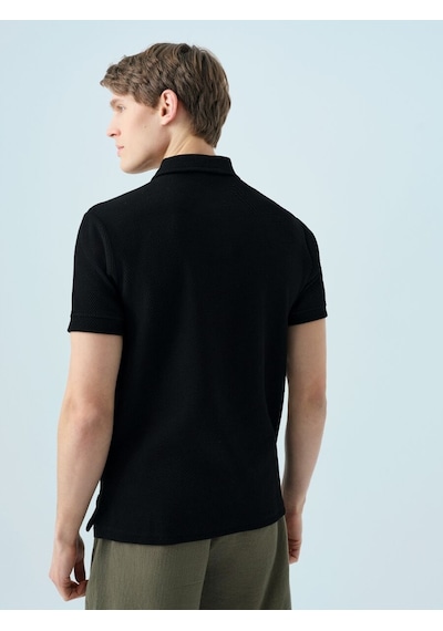 LOFT Regular Fit Erkek Polo K.kol Lf2037178 Q1.v1 Siyah