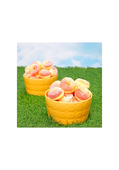 Freeze Peach Rings 35g 3 Adet