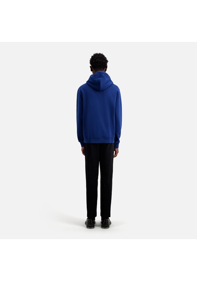 The Kooples Erkek Kapüşonlu Baskılı Mavi Sweatshırt