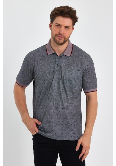 Alexander Gardi Alexandergardı Desenli Polo Yaka T-shirt 1043 001
