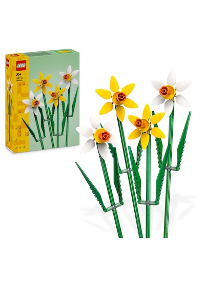 LEGO® Botanicals Nergis 40747 - 8 Yaş & Üzeri Çocuklar için Çiçek Model Yapım Seti (216 Parça)