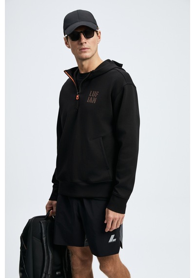 Lufian Grayson Erkek Sweatshirt Siyah Siyah 112030216100100