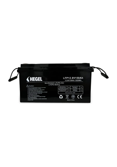 Hegel Lifepo4 Lityum Akü 12.8v 150ah