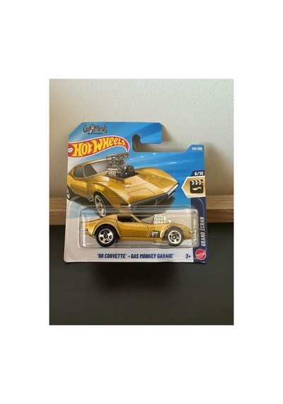 Hot Wheels 68 Corvette Gas Monkey Garage Sarı