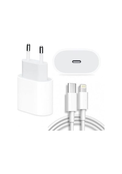 20W Hızlı Şarj Aleti + Usb-C To Lightning Kablo