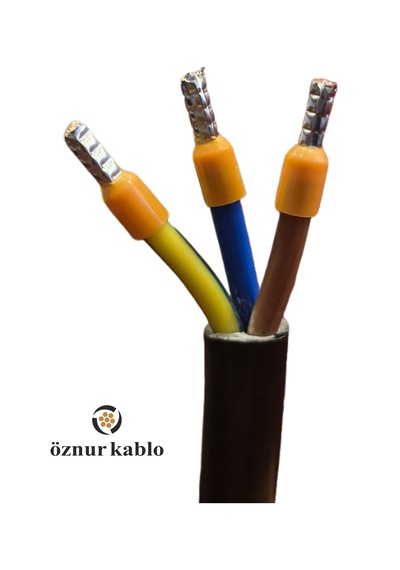 Öznur 3x4 Mm Araç Şarj Uzatma Kablosu - Renk Seçenekli - Tüm Araçlar Için Uyumlu 35 Metre