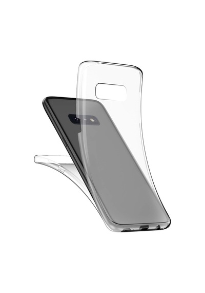 Teknomoda Samsung Uyumlu Galaxy S10E 360 Derece Kilif Seffaf Silikon Ön Arka 397705546