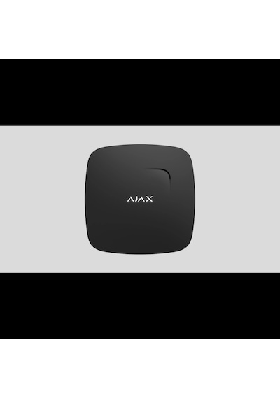 Ajax Fireprotect Plus, Kablosuz, Isı Ve Duman Dedektörü, Siyah