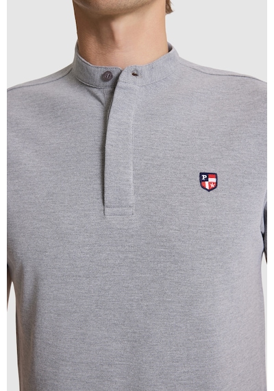 U.S. Polo Assn. U.s. Polo Assn. Erkek Gri Melanj Tişört Basic 50326980-vr086
