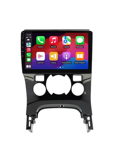 Peugeot 5008 Android Multimedya 2010-2016 Dijital Carplay Android Auto Navigasyon 4gb Ram 64gb 9"