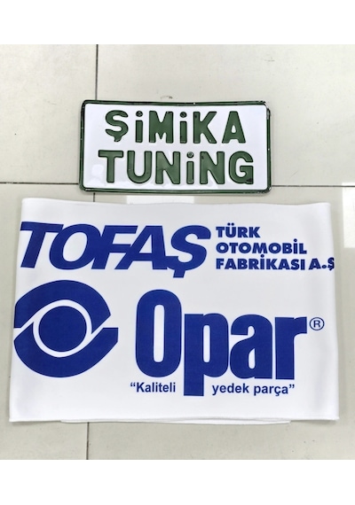 Tofaş Beyaz Opar Otomobil Torpido Havlusu Göğüs Halısı Ve Vites Poları 1.kalite