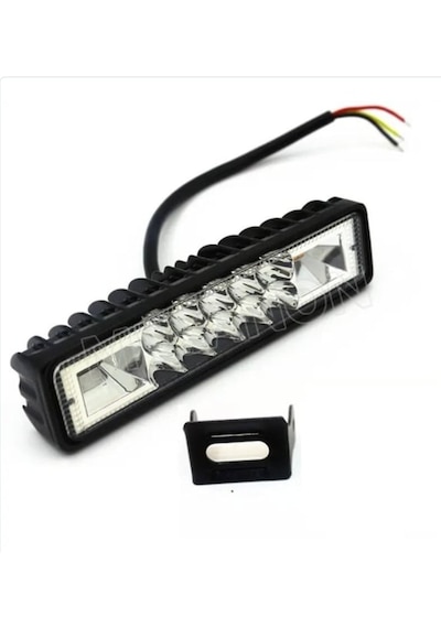 Motosiklet Sis Farı Çakarlı Off Road 10 Led