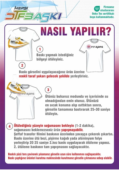 Örgü Görünümlü Love Yazısı Kalp Ütü İle Yapışan Tişört Tekstil Baskı 3161
