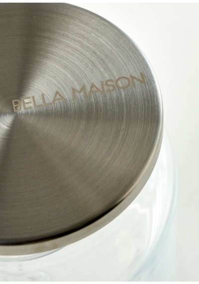 Bella Maison Jely Metal Kapaklı 12'li Kavanoz Seti Naturel 1400 Cc Naturel 4