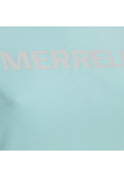 Merrell Logo F Tee Kadın T-shırt Turkuaz Turkuaz