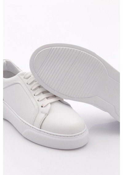 Dgn Tito Erkek Sneakers Ayakkabi Beyaz Beyaz
