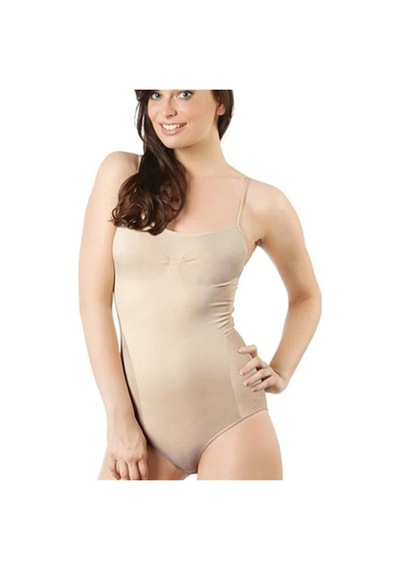 Meks Elite Life Slip Body Korse 876 - Renk: Beyaz / Beden: S/m Acı Kahverengi