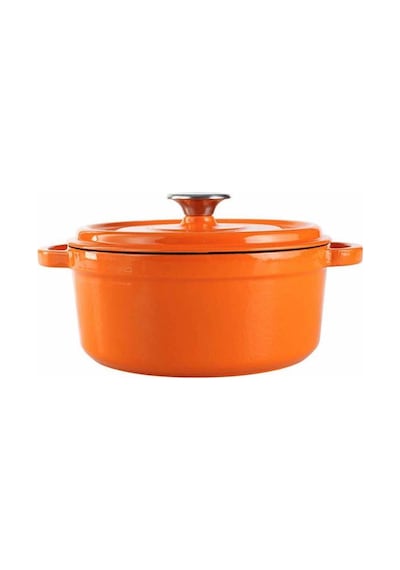 Porland Sapore Turuncu Derin Döküm Tencere 24 Cm 04fst002570