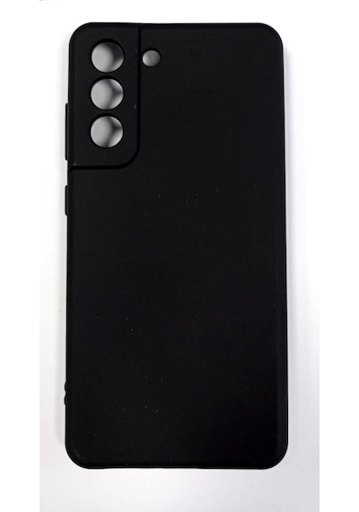 Samsung Galaxy S21 Fe Uyumlu Yumuşak Slikon Kılıf Mat Siyah