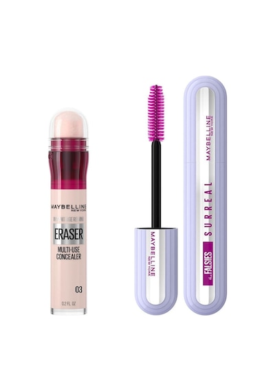 Maybelline New York Instant Anti Age Eraser Kapatıcı - 03 Fair & Falsies Surreal Maskara Makyaj Seti 0