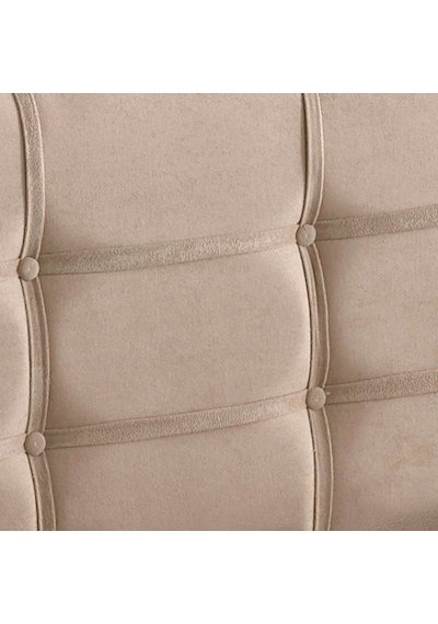 Nironyatak Polo Tek Kişilik Yatak Başlığı - 90 Cm Sütlü Kahve Kumaş Başlık