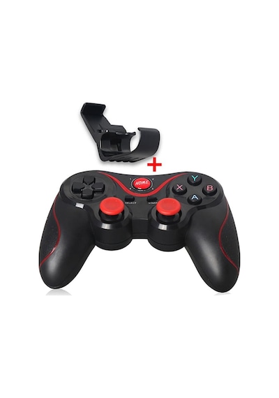 X3 Bluetooth Kablosuz Oyun Kolu Gamepad + Telefon Tutucu Stand