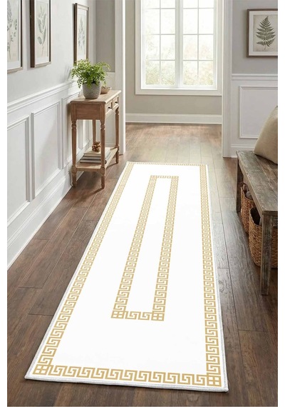 Şehzade Beyz Gold Yıkanabilir Yolluk