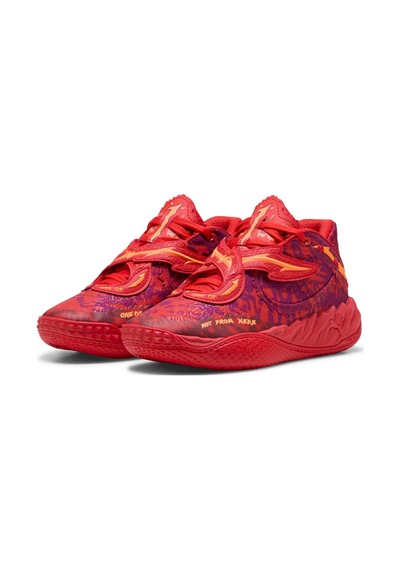 Puma Mb.05 Crowd Surf Genç Basketbol Ayakkabısı 312252 01 Kırmızı