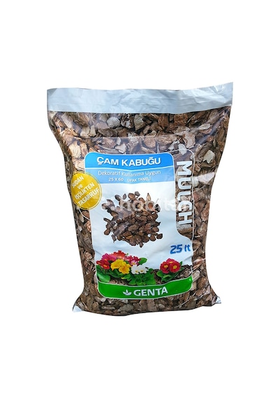 Genta Ufak Taneli Çam Kabuğu 25 Lt