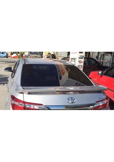 Toyota Corolla Uyumlu Işıklı Spoiler 2013-2018 Model Arası Boyalı