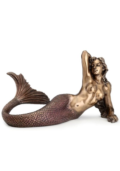 Veronese Koleksiyon Büyük Boy Deniz Kızı Figür 64x37cm
