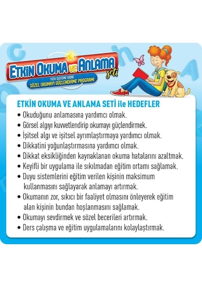 Adeda Etkin Okuma ve Anlama Seti-3.Kademe