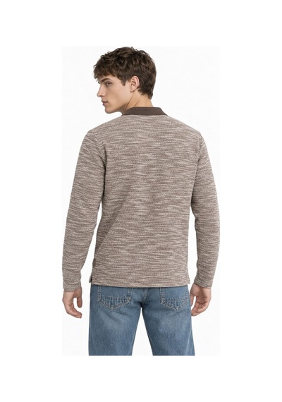 Loft Regular Fit Erkek Polo U.kol Lf2044050 Q1.v1 Kahverengi