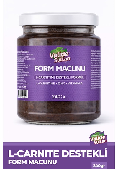 Valide Sultan L-carnitine Destekli For-m Macunu