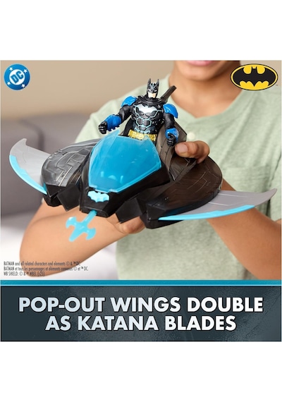 Batman Ninja Strike Katana Kılıcı Batwing Ve 15 Cm Aksiyon Figürü