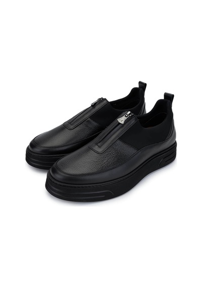 Rossi Erkek Deri & Tekstil Siyah Casual Ayakkabı 668 1292k Erk Ayk Sk24-25 Nero Siyah