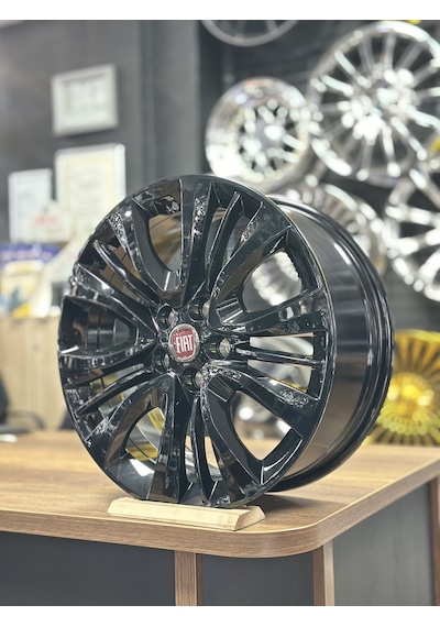 Sıfır Opar 16 İnç 5x98 6.0x16 Et36 Fiat Egea Siyah Jant Takımı