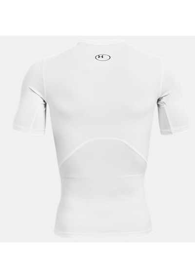 Under Armour Erkek HeatgearArmour Kısa Kollu 1361518-100 Beyaz