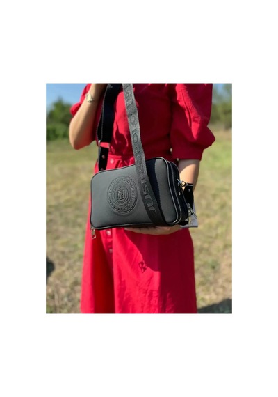 Just Polo Kadın Yeni Sezon Gofraj Baskılı Omuz Çantası 232053mh Siyah 09004648