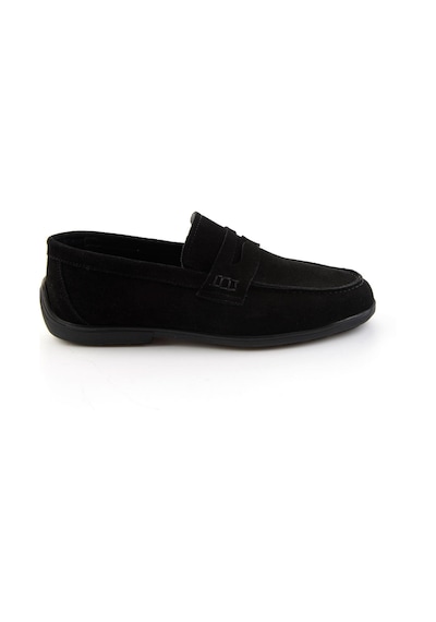 Siyah Hakiki Deri Erkek Loafer Ayakkabı E01054408202 Siyah