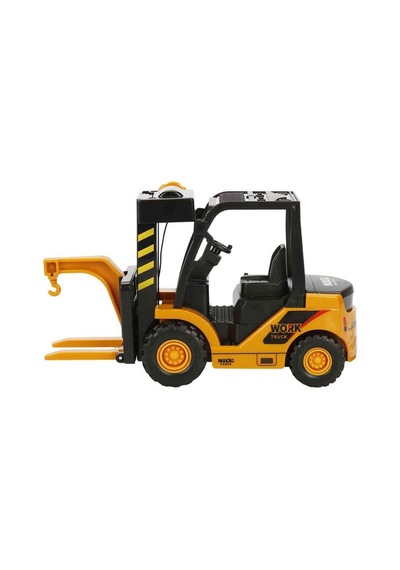 Maxx Wheels Sürtmeli Forklift Oyuncak Şantiye Araç Seti