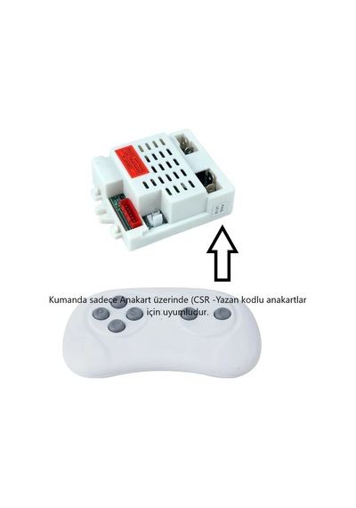 Akülü Araba 2.4 Ghz (Csr-12T-1A-Csr-6T-1A )6V -12 V 25 Amper Için