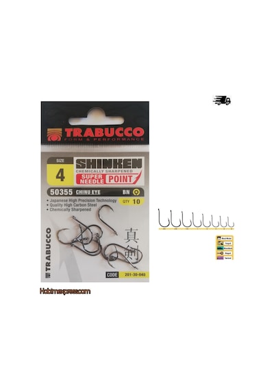 Trabucco Shinken Hooks Cut Chinu Eye Iğne (491734475)