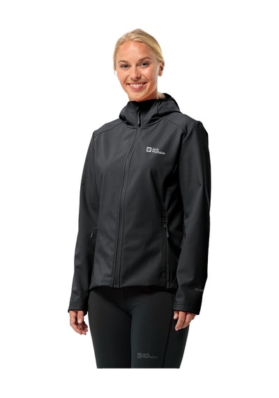 Jack Wolfskin Jack Wolfskın Bornberg Hoody W 6000 Siyah