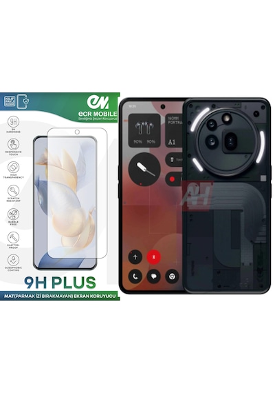 Nothing Phone 3a Pro Ekran Koruyucu Mat Parmak İzi Bırakmayan Uyumlu Esnek Nano Kırılmayan