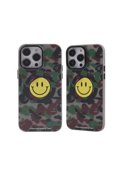 Newface Apple İphone 13 Pro Max Kılıf Apollo Magneticsafe Desenli Kapak - Apollo Siyah - 4 Yeşil